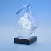 Prestige 3D Photo Crystal