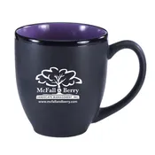 Bistro Mug – Black & Purple