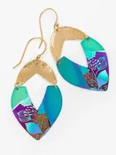 Kalea Earrings - Teal Skies
