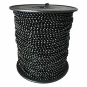 #10 Black Metal Ball Chain 500ft/roll