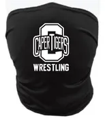 BADGER BLACK NECK GAITER W/ “C” LOGO