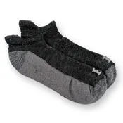 Ankle Runner Wool Socks - Charcoal