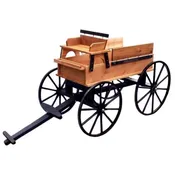 Decorative Cedar Hitch Wagon — Amishcraft.com