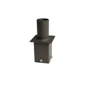 4” Square Pole Mount Tenon Adapter
