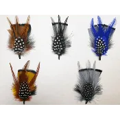 3"-4" Combo Side Feathers - 1 Dozen Pack Per Color