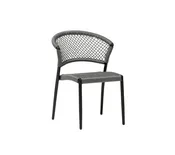 Ria Rope Chair, Grey