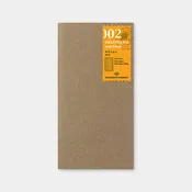 002 TRAVELER'S Notebook Regular  - Refill - Grid Notebook