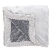 Aden & Anais Storm Grey Plush Blanket