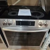 FRIGIDAIRE 30 INCH 5 BURNER CONVECTION SLIDE IN ELECTRIC RANGE