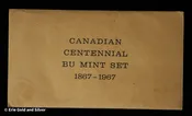 1867-1967 Commemorative Silver Canadian Centennial BU Mint Set | OGP