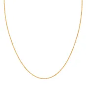 16'' Yellow Gold  Fancy Box Chain 1.5MM