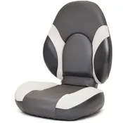 Alumacraft Boat Centric Folding Fishing Seat 22340011840 | Gray Black