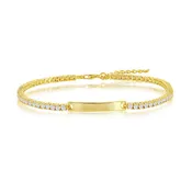 ID Tennis Line Bracelet