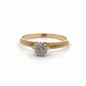 10K Lady’s Diamond Estate Ring 5863