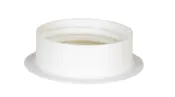Intulon Portable Air Conditioner Exhaust Hose (5-inch) Thin Flange Wall Mount - Clockwise Thread 5CWMOUNT [White]