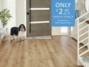Pergo Timbercraft (Lathrop Oak) - No Frills AC4 Laminate: $2.47 / sq ft. — No Frills Flooring