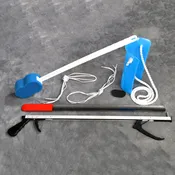 “Total Hip &amp; Knee” Rehab Kit with Semi-Rigid Sock Aid &amp; Shoelaces