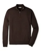 Autumn Crest Suede Trim 1/4 Zip French Press