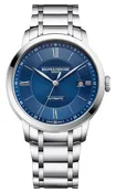 Baume & Mercier Classima Automatic Stainless Steel Blue Dial Date Mens Watch M0A10880