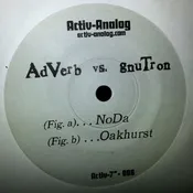 AdVerb vs. gnuTron - 7" - Activ-Analog - activ-006-7