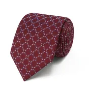 Camiloni Premium Silk Diamond Lattice on Twill Ground Tie