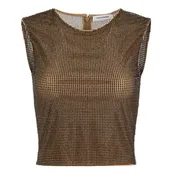 Black Crystal Tank Top