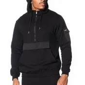 Cargo 1/2 Zip Pullover Hoodie