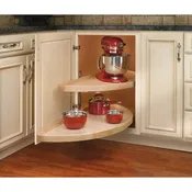 32"Wide Half Moon Lazy Susan