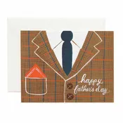 Rifle Paper Co. Happy Father's Day Tweed Card