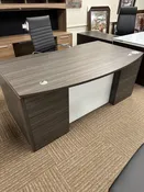 CDN BOW-FRONT DESK
