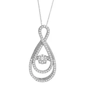 DANCING DIAMOND NECKLACE