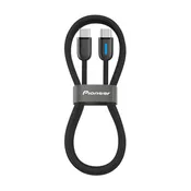 CD-U5410CC USB-C to USB-C Cable | 1m Braided Car CarPlay & Android Auto Cable