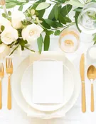 Custom Wedding Menu Cards