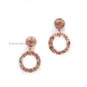 Acrylic Hoop Earrings