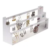 Wall Mount Earring Holder or Freestanding Hanging Earring Organizer Rack, Daelyn