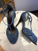 Bottega Veneta NIB T-Strap Caged Pump