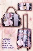 Arosa Dreamy Elegance Spinner wheeled Luggage Set [3pcs]