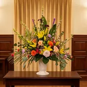 Flower Garden Sympathy Arrangement