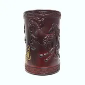 8 Horses Pencil Holder Vase / HF130A1