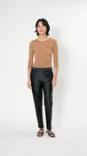 Ankle Trouser in Black