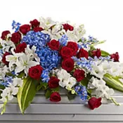 Distinguished Service Casket Spray