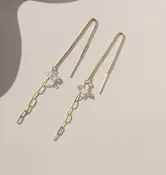 Chain Drop Earrings — Charmed on South