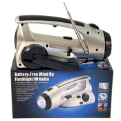AM/FM Radio-Siren-Flashlight