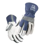 Black Stallion T50L Large Premium Grain Goatskin & FR Cotton TIG Welding Glove