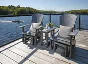 Adirondack Style Single Glider