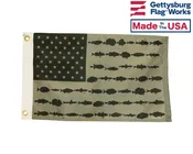 12x18" American Fisherman Boat Flag