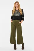 Blouse brodée manches 3/4 JENNY