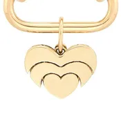 14k Italian Gold Heart Charm -FRP085798Y