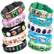 Minecraft Adjustable Bracelet Straps for Kids and Adults-SEA3600C