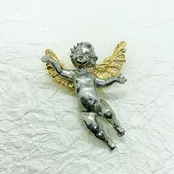 Angel, Guardian Pin 2 Tone